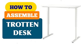 Ikea TROTTEN Desk  Ikea TROTTEN Desk Skrivbord [upl. by Noskcire256]