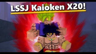 Abusing LSSJ Kaioken x20  DB Online Generations [upl. by Debee626]