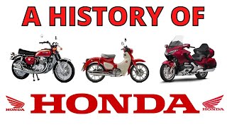 The History of Honda Motorcycles [upl. by Nylla896]