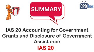 How to Account for Government Grants IAS 20  applies in 2024 [upl. by Martine137]