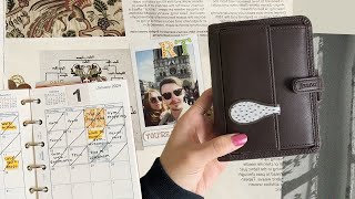 Filofax Ranger Pocket Flip Through  Wallet  EDC planner  Sleepynotesclub [upl. by Ytsud]