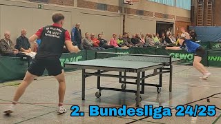 Immer wieder mit der starken parallelen Rückhand  Wim Verdonschot 2326 vs Mathias Hübgen 2270 [upl. by Heigl647]