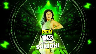 BEN 10 Official theme  Sunidhi Chauhan sunidhilive [upl. by Zoe]