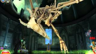 Wizard101 Castle Darkmoor Graveyard SOLO Malistaire [upl. by Arvid]