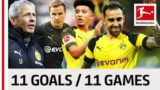 All Borussia Dortmund’s Substitution Goals So Far  Alcacer Sancho amp More [upl. by Nwatna]