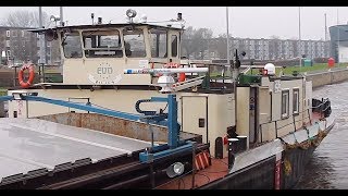 CloseUp Video Audio of SILJA2 Leaving a Lock in Groningen  949NL ✅ [upl. by Anoit]