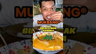 Mukbang Gulai Lemak Nangka dan Ikan Simbek Goreng mukbang gulainangka ikangoreng shortvideo [upl. by Pillihpnhoj]