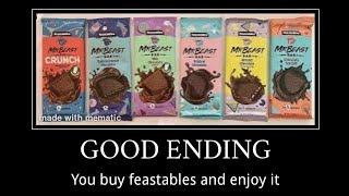 Feastables all endings meme [upl. by Cerelia]