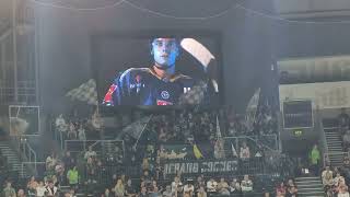 Belfast Giants vs HC Bozen Bolzano foxes CHL 2023 september 9th intro entrance [upl. by Anneliese]