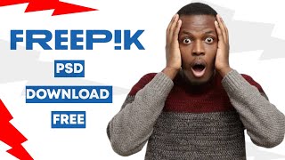 How To Download Freepik Premium PSD Files For Free In 2024 [upl. by Anauq]