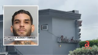 Cubano de Miami acusado de colarse en habitación de motel en Hialeah e intentar violar a una mujer [upl. by Faina]