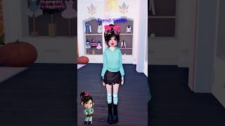 VANELLOPE VON SCHWEETZ 🍬 dresstoimpress roblox dti shorts [upl. by Nalyak]