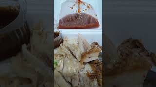 Nasi ayam hainan mix food kuliner fyp [upl. by Eniamret250]