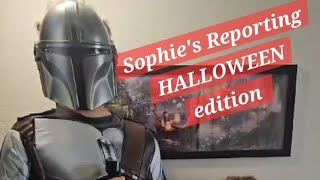 Interview with the Mandalorian  Sophies Reporting Halloween Edition [upl. by Cottrell]