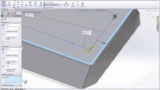 SolidWorks 2012 Sheet Metal Forming Tools [upl. by Nitsuj]