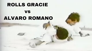 Rolls Gracie vs Alvaro Romano [upl. by Nehepts]