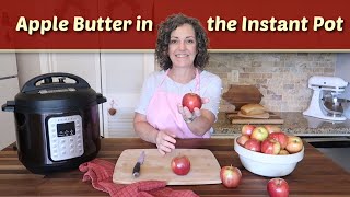 Old Fashioned Apple Butter in the Instant Pot [upl. by Namor]