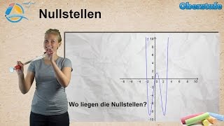 Nullstellen ganzrationaler Funktionen  Oberstufe ★ Wissen [upl. by Rramo]