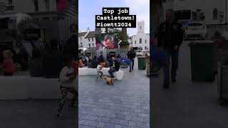 iomtt2024 Castletown showing the other towns how to do it Isle of Man TT races iomtt iomtt2024 [upl. by Keisling]