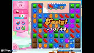 Candy Crush Level 1410 Audio Talkthrough 3 Stars 0 Boosters [upl. by Norym365]