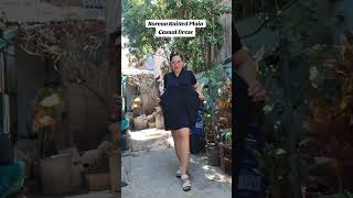 Casual Plain Knitted Dress shorts yt fashiontrend ootd [upl. by Tik]