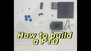 How to build a PTO  Vex IQ Full Volume Cyber Spacers 56688Y [upl. by Eirrem502]