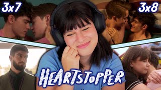 THEY FINALLY DID IT  HEARTSTOPPER Finale Reaction  3x7 amp 3x8  Together amp Apart [upl. by Cohe]