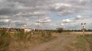 Bahnübergang quotAlte Blankenburger Heerstraßequot in Halberstadt [upl. by Faydra]