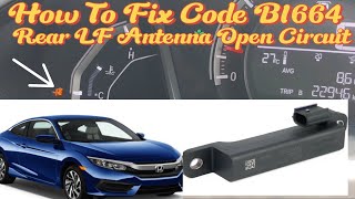 How to fix code B1664 Rear LF Interior Antenna Open Circuit [upl. by Natalya]