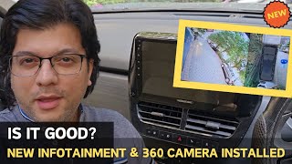 FINALLY A NEW Infotainment System  360 Camera installed for my Tata Safari 2021 [upl. by Eelyak]