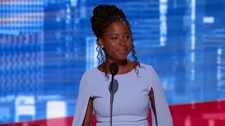 Poet Laureate Amanda Gorman full speech at 2024 DNC Aug 21 2024 [upl. by Nawor]