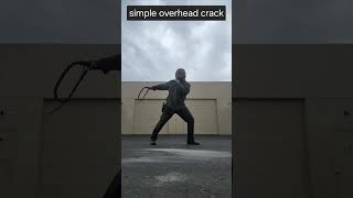 simple overhead crack [upl. by Nagaek]