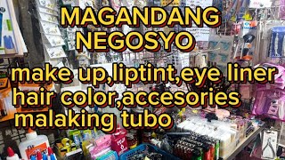 UNBOXING MAKE UPLIPTINTNAIL POLISHMASCARAACCESORIESMAGANDANG NEGOSYOnegosyo [upl. by Shippee]