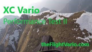 Paragliding XC Vario at Belluno  Performance Test II vs XC Tracer theFlightVario [upl. by Ariadne]