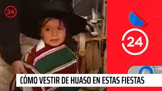 Cómo vestir de huaso en estas fiestas  24 Horas TVN Chile [upl. by Evangelist]