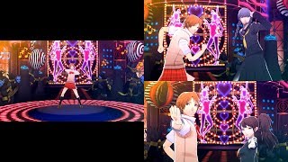 Persona 4 Dancing All Night  Backside Of The TV Lotus Juice Remix Video w All Partners [upl. by Bobbie]