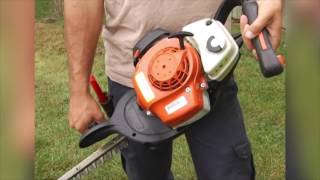 SafetyWatch Hedge trimmer safety [upl. by Ahsam]