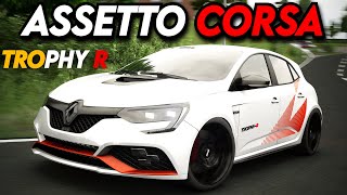 Renault Megane 4 RS TrophyR in Assetto Corsa [upl. by Sibylla]