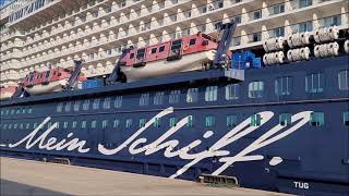 Mittelmeer  Kreuzfahrt mit Mein Schiff 2 Anreise und 1 Eindruck [upl. by Arocahs]