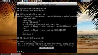 Установка Arch Linux 20130601 amp Windows 7  часть 1BIOS  MBR [upl. by Ymaj]