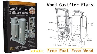 Wood gasifier generator plans Turn sticks into fuel amp go off the grid [upl. by Yrahca]