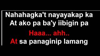 Akin ka Na Lang KARAOKE lower key Morissette Amon [upl. by Wat]