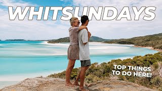 14 TOP THINGS TO DO in the WHITSUNDAYS with prices   HILL INLET WHITEHAVEN GREAT BARRIER REEF [upl. by Jenda]