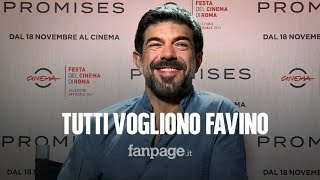 Lintervista a Pierfrancesco Favino Promises Dinner Club Sanremo e il cinema nelle scuole [upl. by Yrrap529]