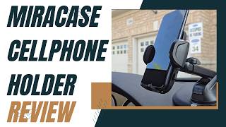 Honest Review of Miracase Car Phone Mount [upl. by Aillil]