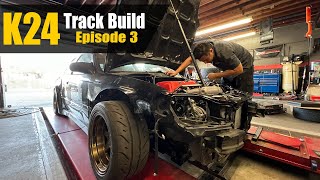 K Swapping my Wide Body Honda Civic  Episode 3 [upl. by Baynebridge140]