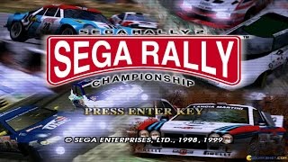 Sega Rally 2 Championship gameplay PC Game 1999 [upl. by Brownley]