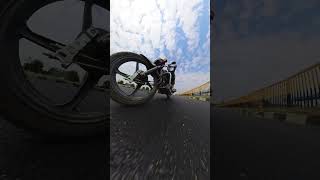 Splendor bike view by insta360 💯💯😱🌎🇮🇳 insta360x3 splendor bikelover shorts [upl. by Randolf467]