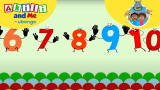 Count to 10  Akili amp Me  Learning videos for kids [upl. by Sethrida]