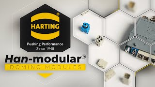 HARTING HanModular® Domino Modules [upl. by Tearle118]